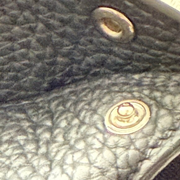 Authentic HERMES Paris Videpoches Togo Made in FRANCE Unisex Blue Crossbody Bag - Picture 12 of 12